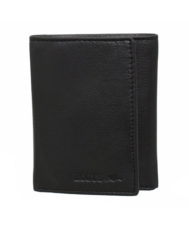 Men's Leather Trifold Wallet
