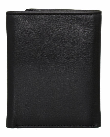 Men's Leather Trifold Wallet