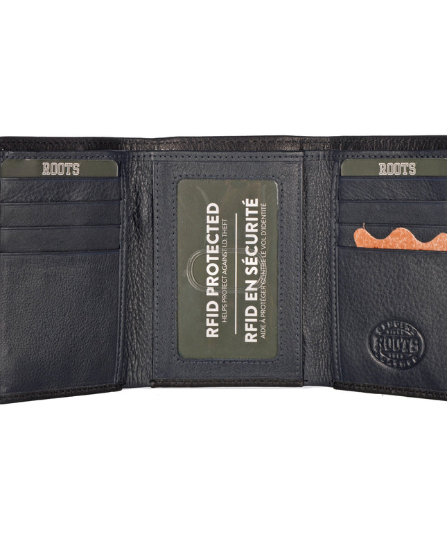 Men's Leather Trifold Wallet