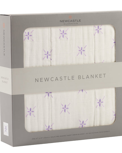 Watercolor Star and White Newcastle Blanket
