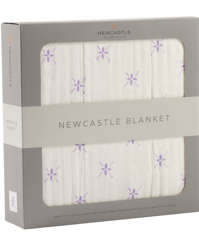 Watercolor Star and White Newcastle Blanket