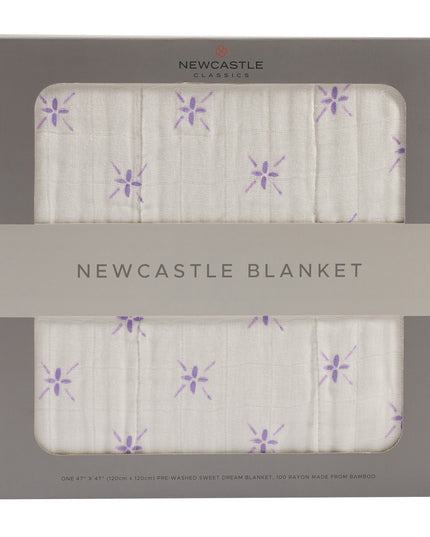 Watercolor Star and White Newcastle Blanket