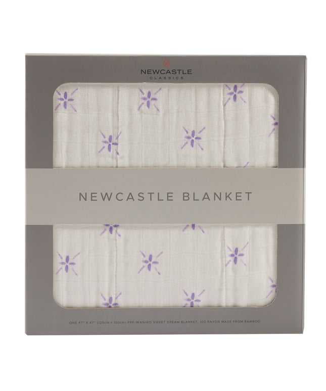 Watercolor Star and White Newcastle Blanket