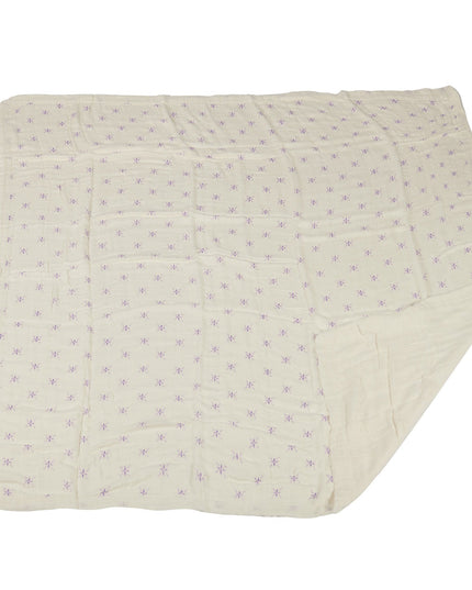Watercolor Star and White Newcastle Blanket