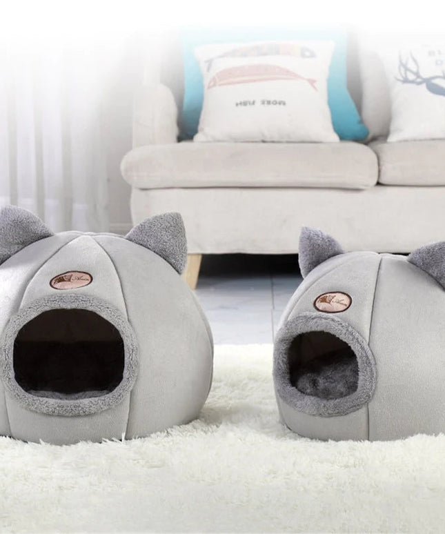 Cozy 2-In-1 Pet House Bed