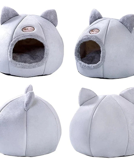 Cozy 2-In-1 Pet House Bed