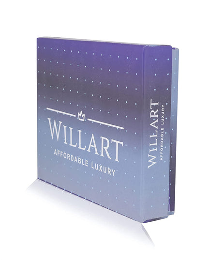 Willart Mens RFID Bifold Wallet | Leather Wallets For Men RFID