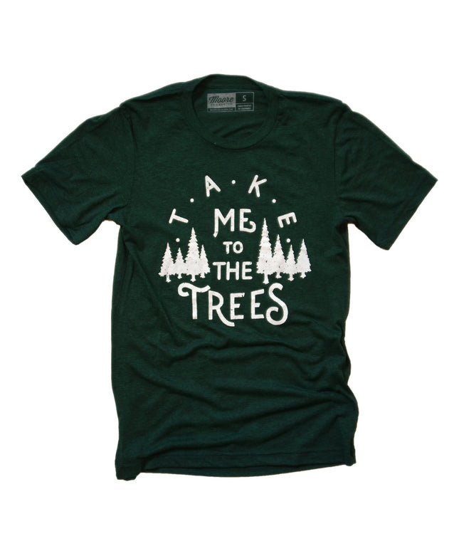 The Trees Tee-Emerald Triblend