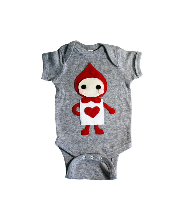 The Trumps - Heart - Alice's Adventure in Wonderland - Infant Bodysuit