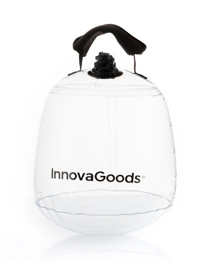 Water-filled Kettle Bell for Fitness Training with Exercise Guide