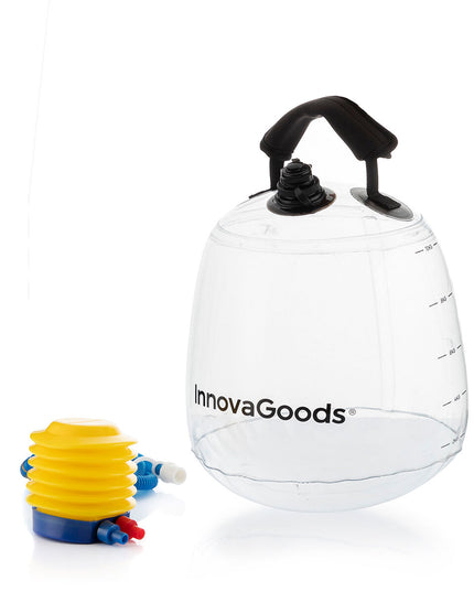Water-filled Kettle Bell for Fitness Training with Exercise Guide