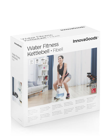 Water-filled Kettle Bell for Fitness Training with Exercise Guide