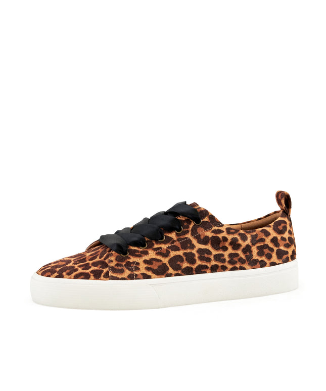 Women's Vancouver Wide Lace Sneaker Leopard