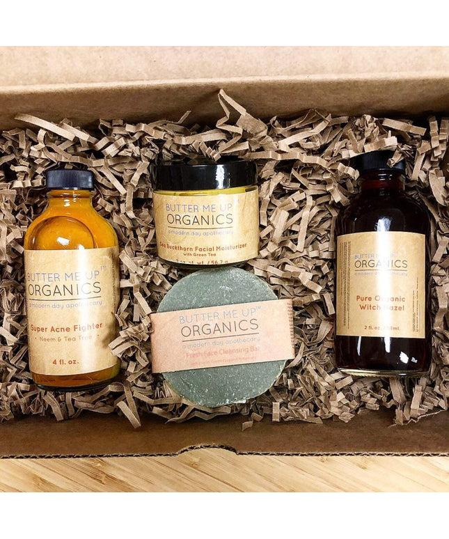 Acne Bundle / Organic Skincare / Clear Skin / Organic Acne treatment