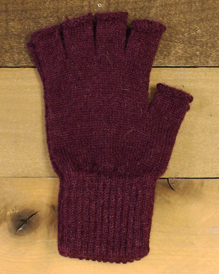 Alpaca Work/Play Fingerless Alpaca Gloves