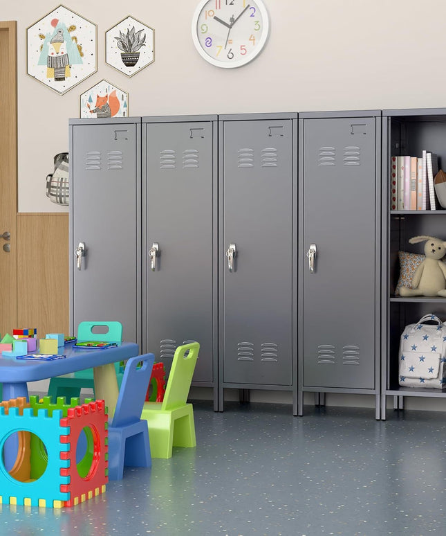 Metal Lockers For Employees With Handle,Metal Storage Locker With 2