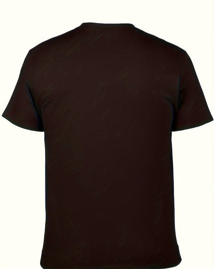 Men T-Shirt With Printed Design Letter Patterns