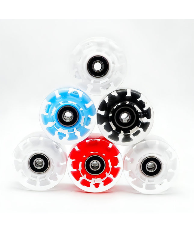 Flashing Wheels Four-wheel Roller Skates Accessories Skateboard