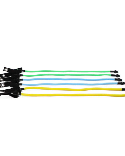 Portable Exercise Bar with Resistance Bands