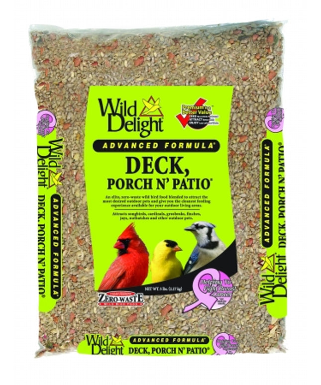 D&D Commodities Wild Delight Deck- Porch N Patio Wild Bird Food 5 Lb 3