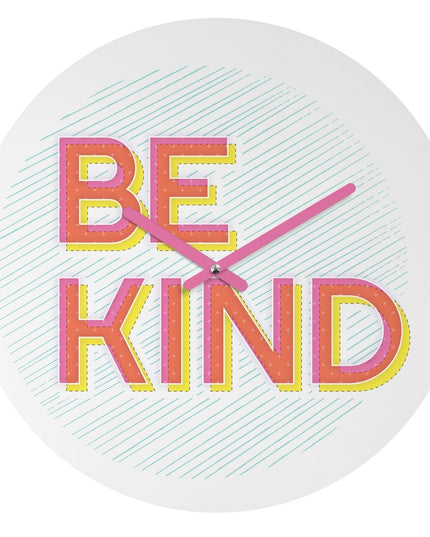 BE KIND WALL CLOCK