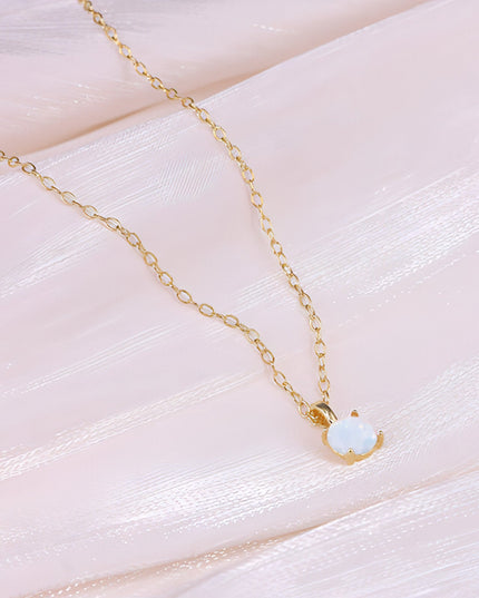 LuxeJewels™ – Aurora Opal Light Necklace