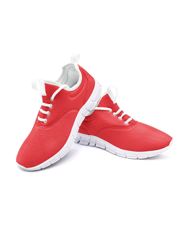 VIPER SHOES STYLE 54TF Red Unisex Lightweight Sneaker City Running