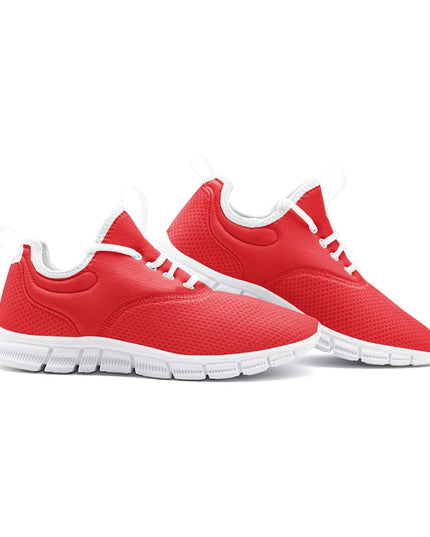 VIPER SHOES STYLE 54TF Red Unisex Lightweight Sneaker City Running