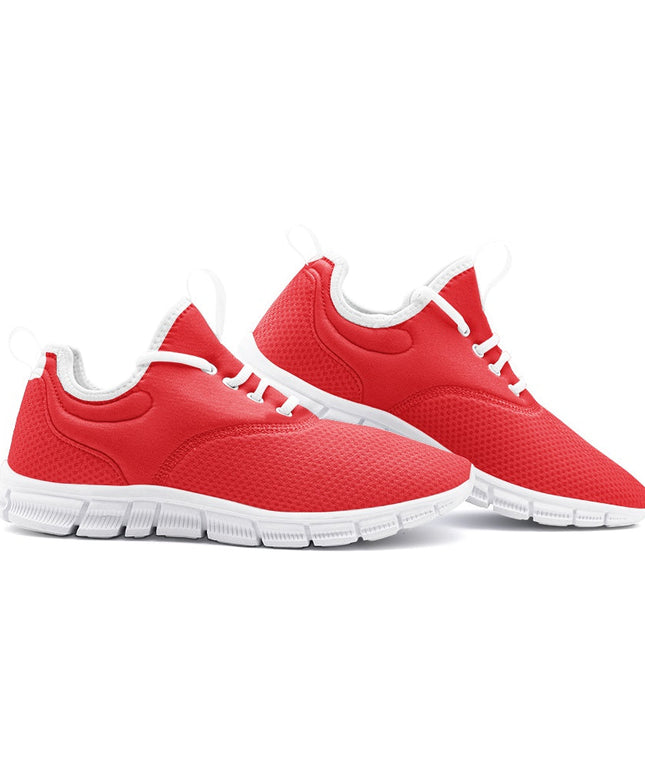 VIPER SHOES STYLE 54TF Red Unisex Lightweight Sneaker City Running