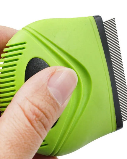 Pet Life 'Grazer' Handheld Travel Grooming Cat And Dog Flea And Tick