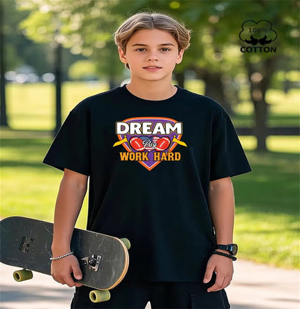 Trendy Letter Summer Men Short-Sleeved Shirts