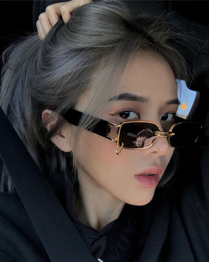 Female Sunglasses Korean Style Trendy Square Glasses