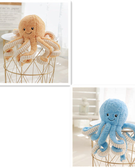 Lovely Simulation Octopus Pendant Plush Stuffed Toy