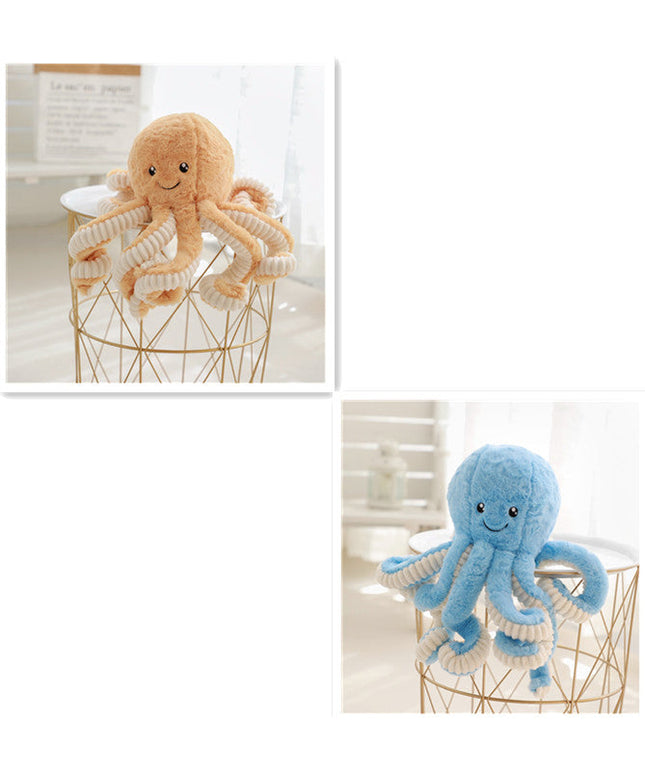 Lovely Simulation Octopus Pendant Plush Stuffed Toy