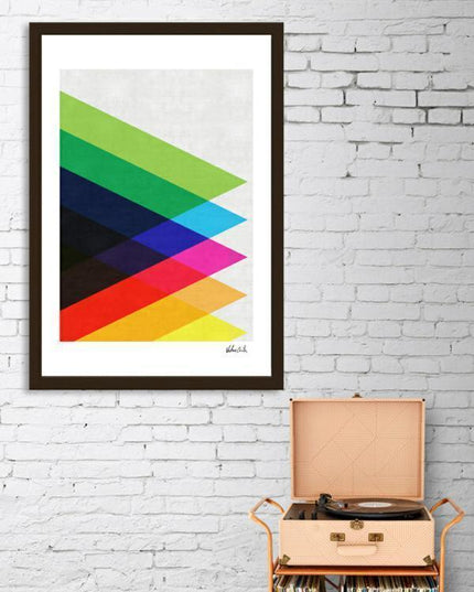 Colorful Triangles  Frame