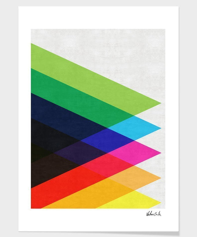 Colorful Triangles  Frame