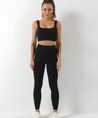 Black Square Neck