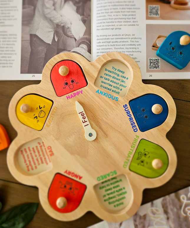 QToys Australia (USA) Emotions Puzzle with Coping Strategies