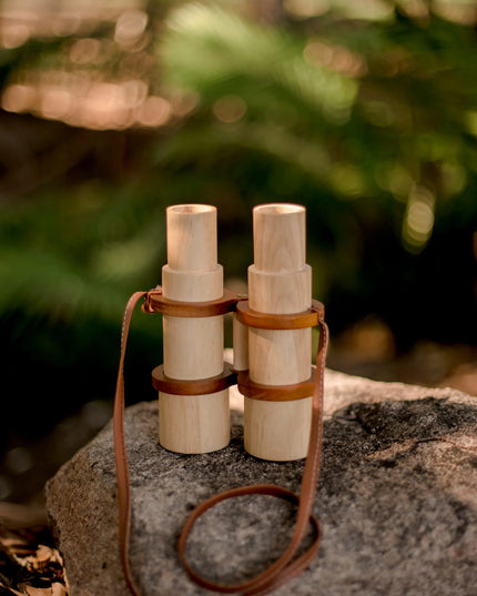 QToys Australia (USA) Wooden Binoculars