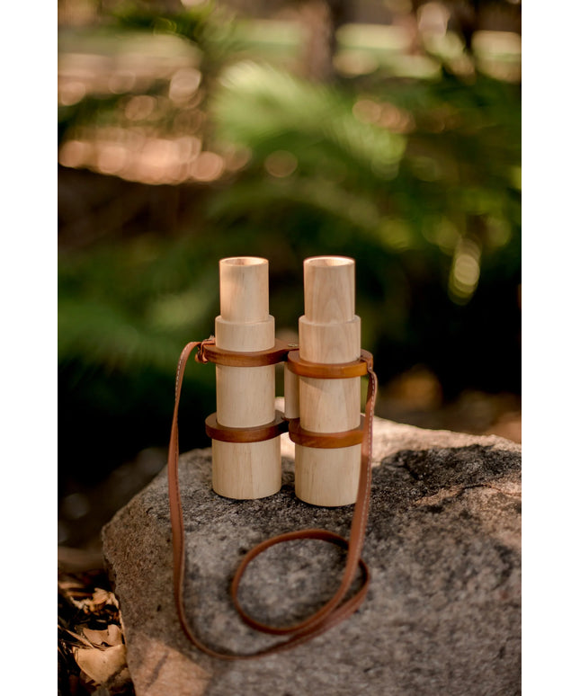 QToys Australia (USA) Wooden Binoculars