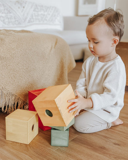 QToys Australia (USA) Rainbow Nesting Boxes
