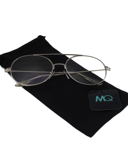 MQ Azumi Clear Lens Glasses in Silver / Clear
