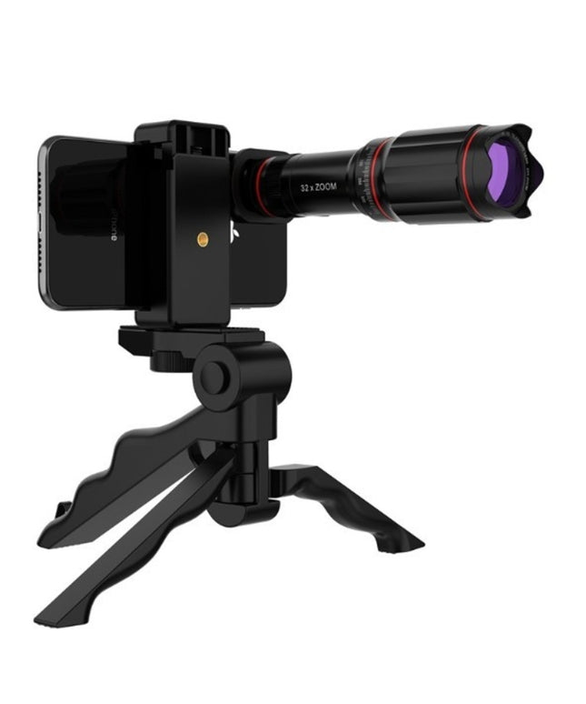 Ultra Crystal HD 32x Zoom Telescope Mobile Phone Camera Lens Set