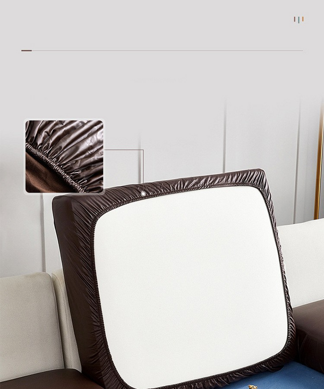 LuxFit™ – Elastic Waterproof Leather-Style Sofa Slipcover