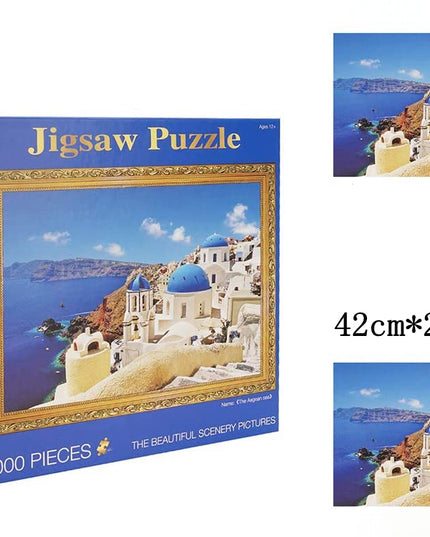 1000 Pieces Scenic Spot Puzzles for Adults