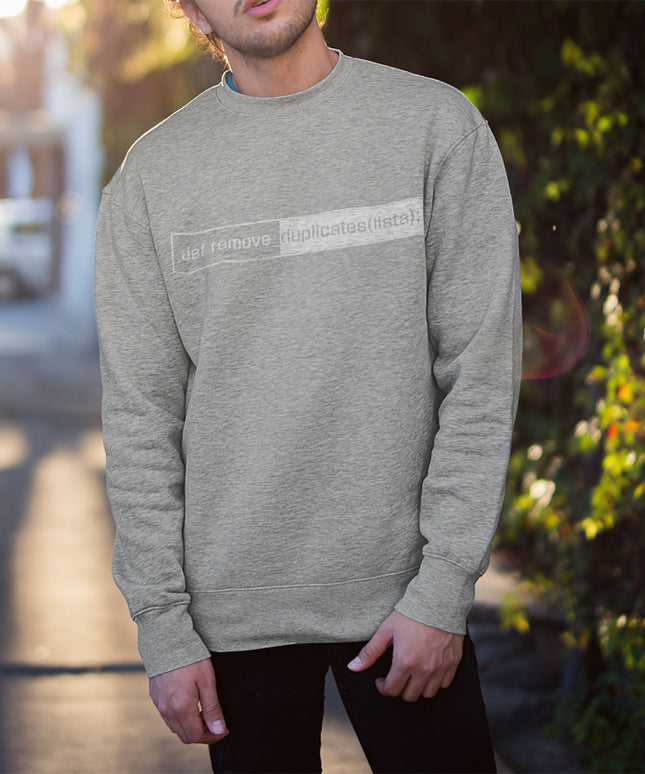 Mens Python Coding Logo Sweatshirt