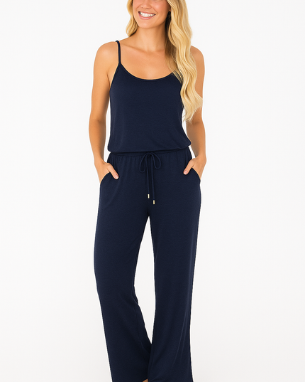 Women's suspenders jumpsuit