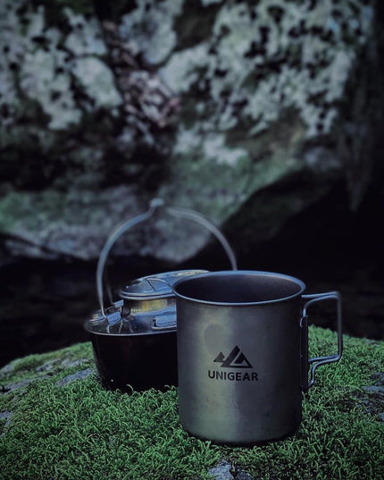 100% Titanium Camping Cup 450ml