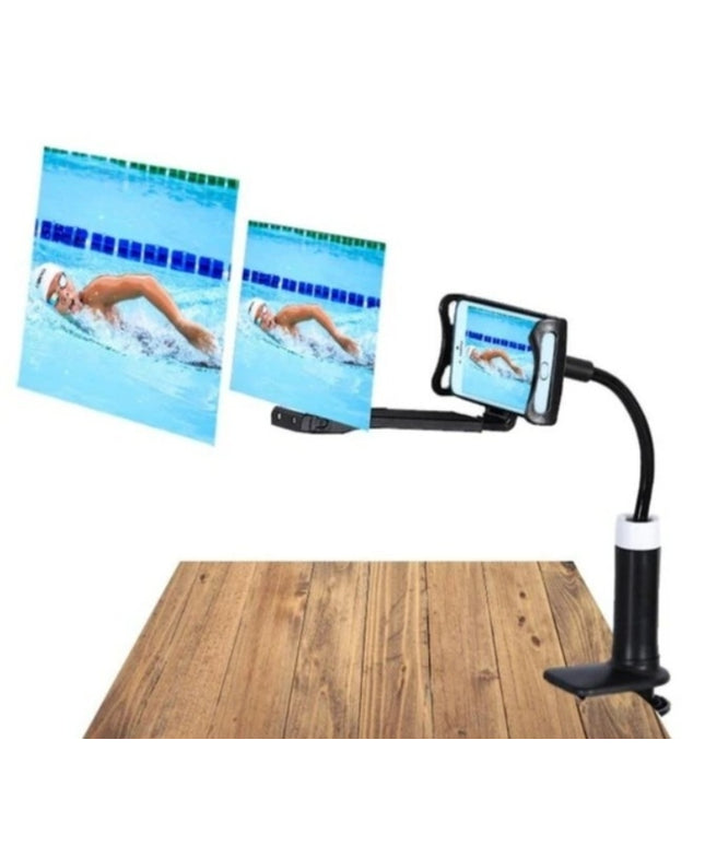 12" Mobile Phone HD Projection 3D Magnifier with Stand