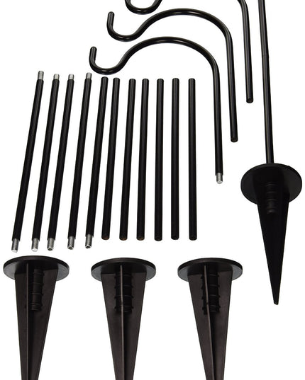 Shepherd's Hooks Garden Stakes -Set of 4